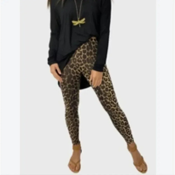 Marc by Marc Jacobs Animal Print Leggings - Small - Picture 1 of 4